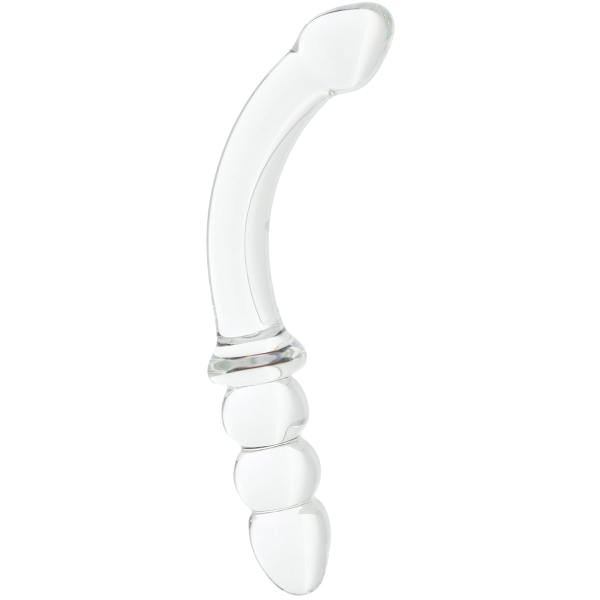 Clarity Celestial Zenith Double-Ended Glass Dildo