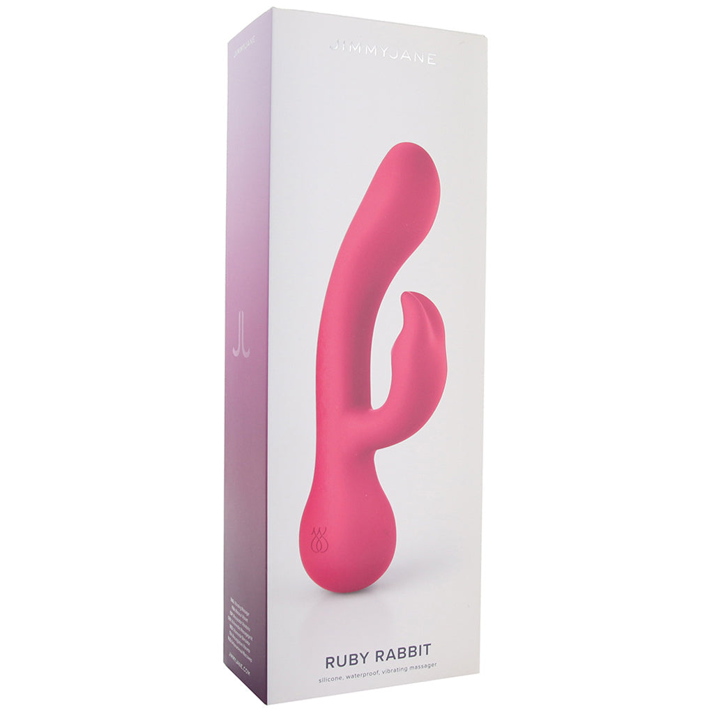 Jimmyjane Ruby Rabbit Vibe in Pink - Vibrators - HoneyHugs Canada (View 6)