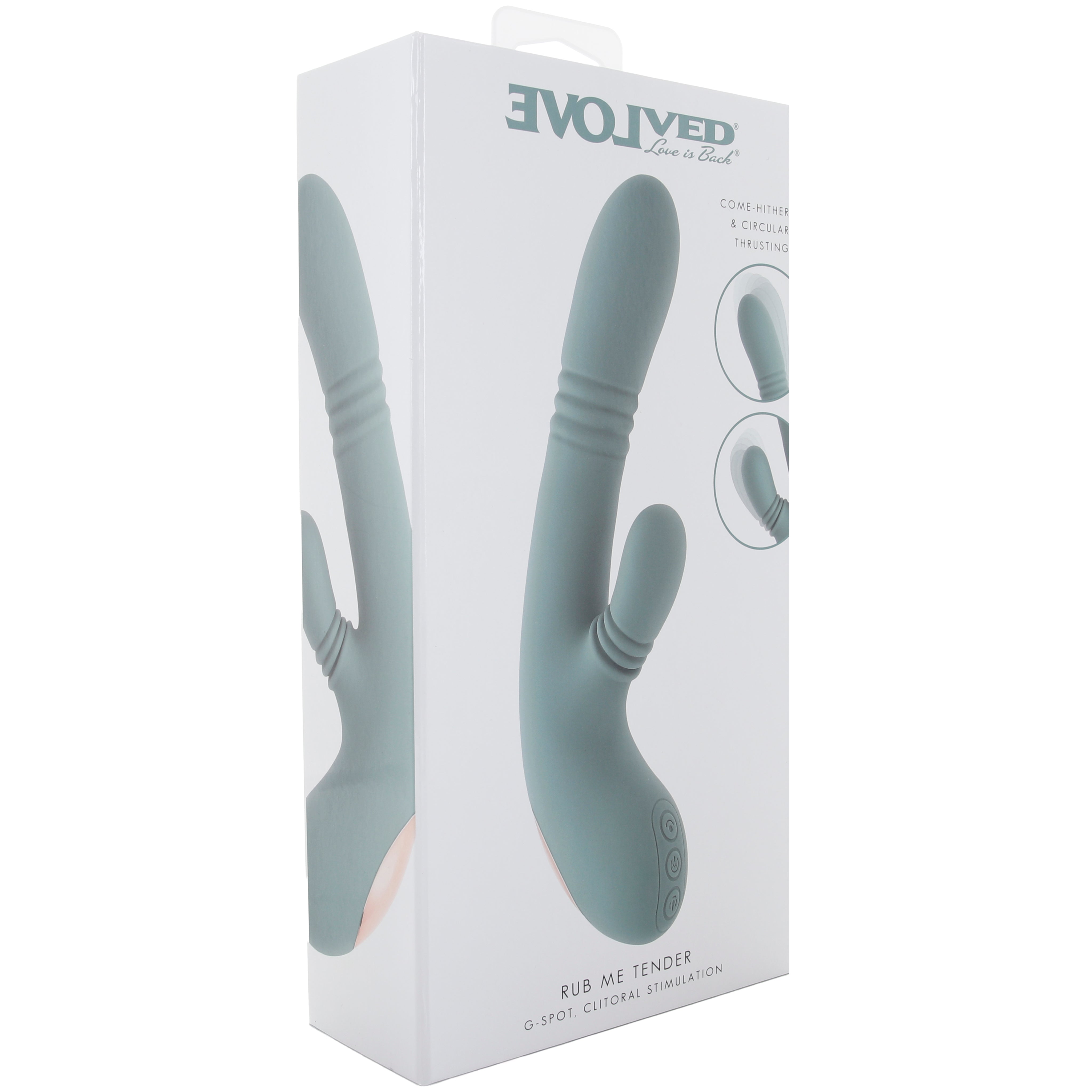 Rub Me Tender Thrusting Vibrator