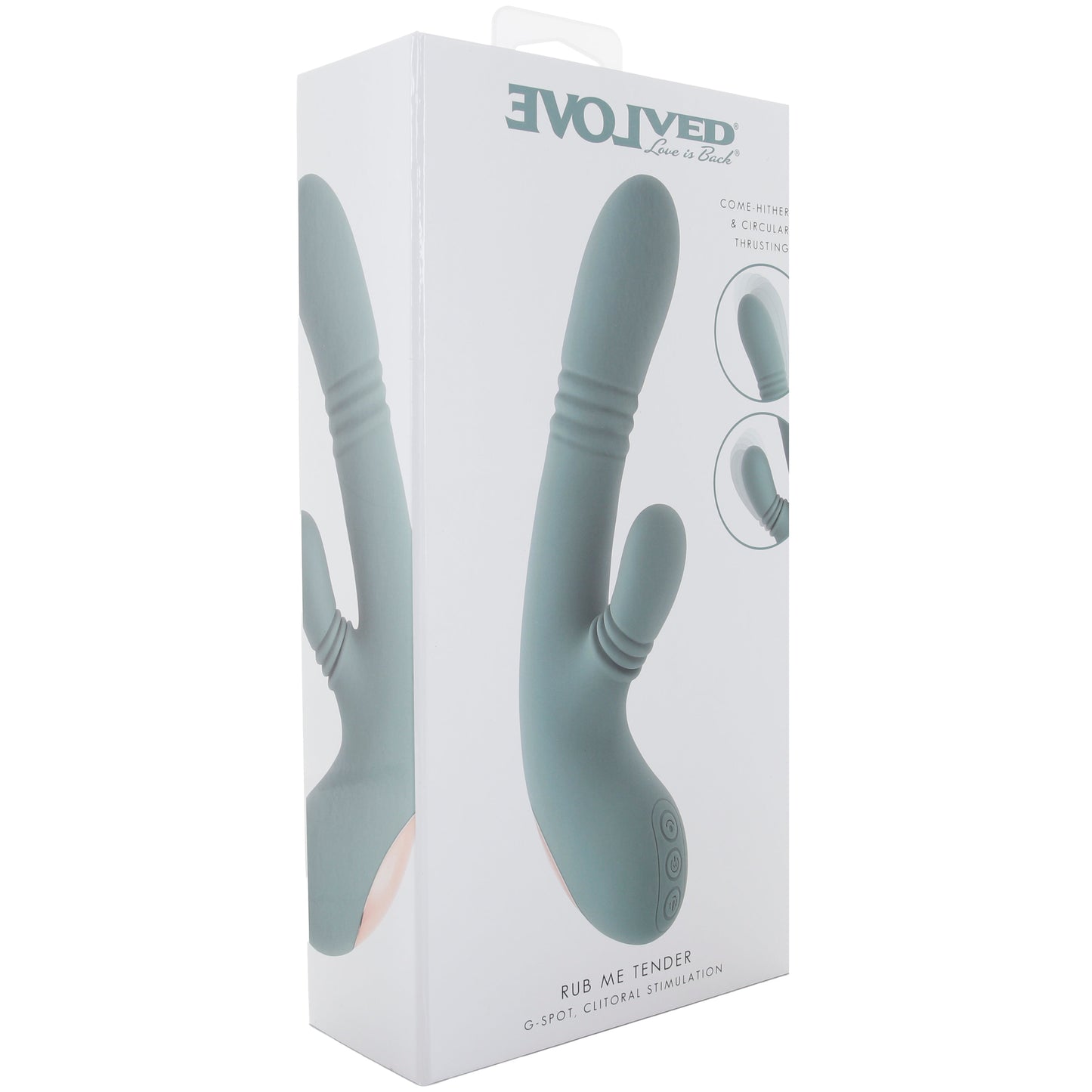Rub Me Tender Thrusting Vibrator