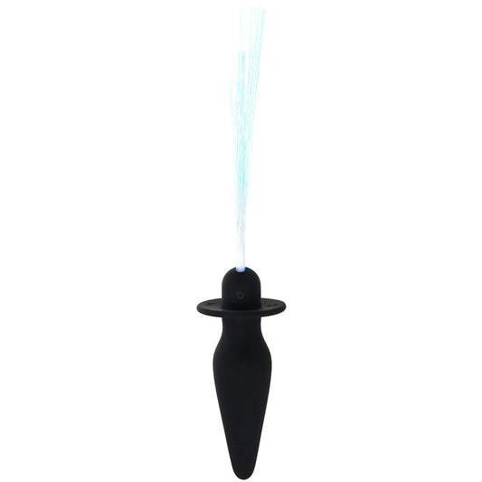 CalExotics Southern Lights Vibrating Butt Plug in Black - Vibrators - HoneyHugs Canada