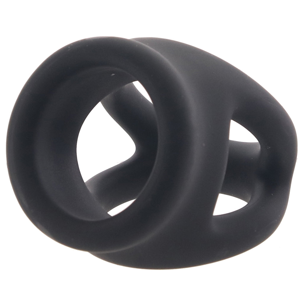 CalExotics Alpha Dual Liquid Silicone Cage & Ring: Elevate Pleasure & Prolong Stamina