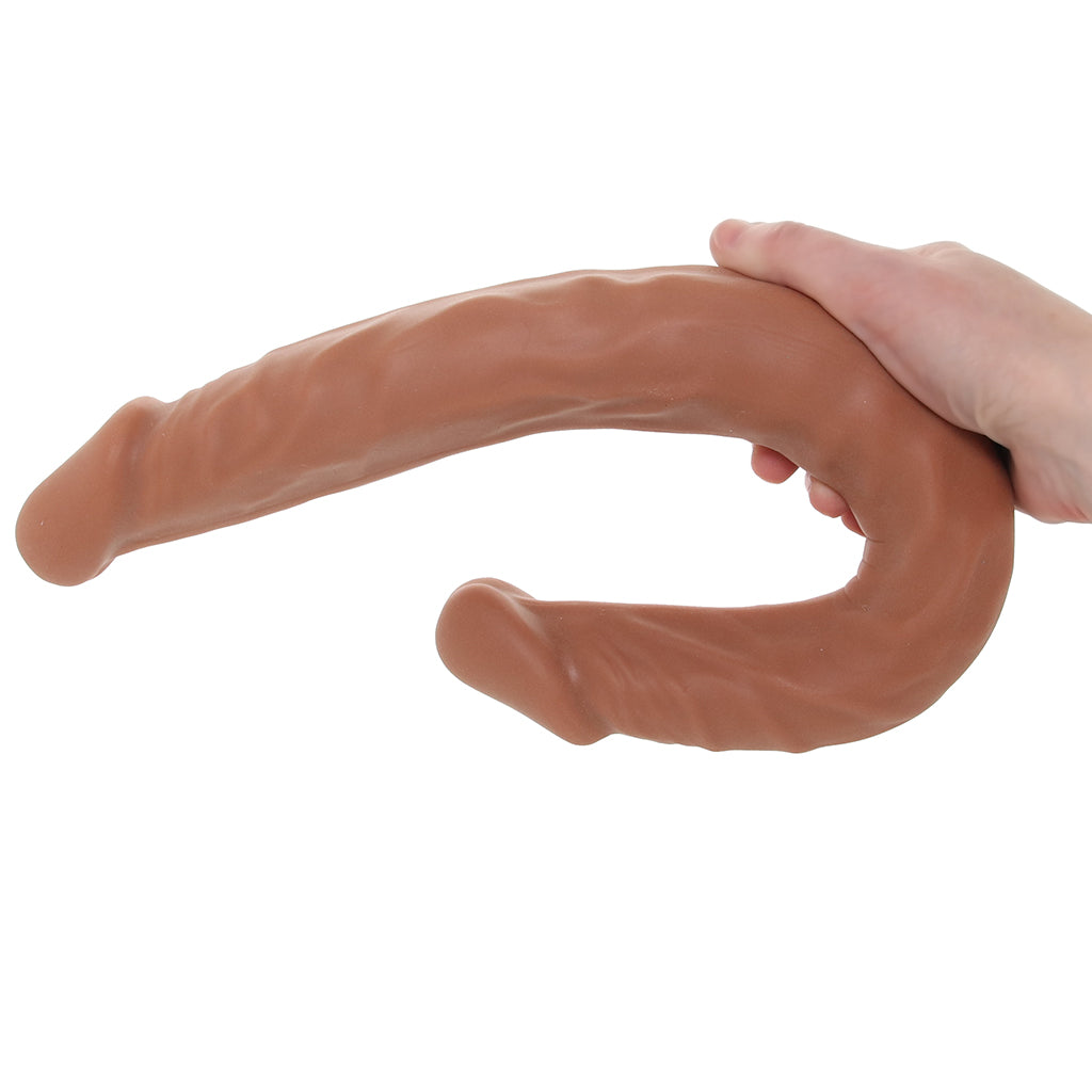 RealRock 18 Inch Double Dildo in Tan
