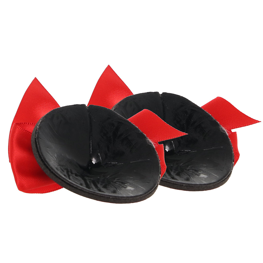 Nipple Couture Red Bow Covers