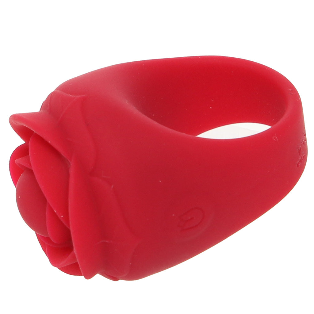 XR Brands Bloomgasm Rose Ring Finger Vibe - Vibrators - HoneyHugs Canada (View 8)