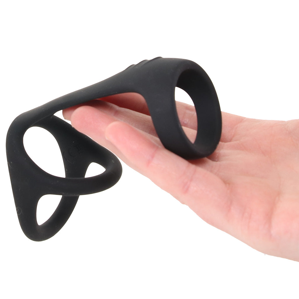 Magic Ridged Silicone Cock & Ball Enhancer: Elevate Your Pleasure