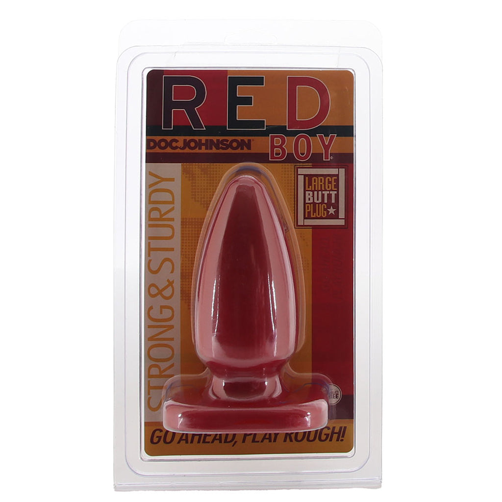 Red Boy Large Butt Plug