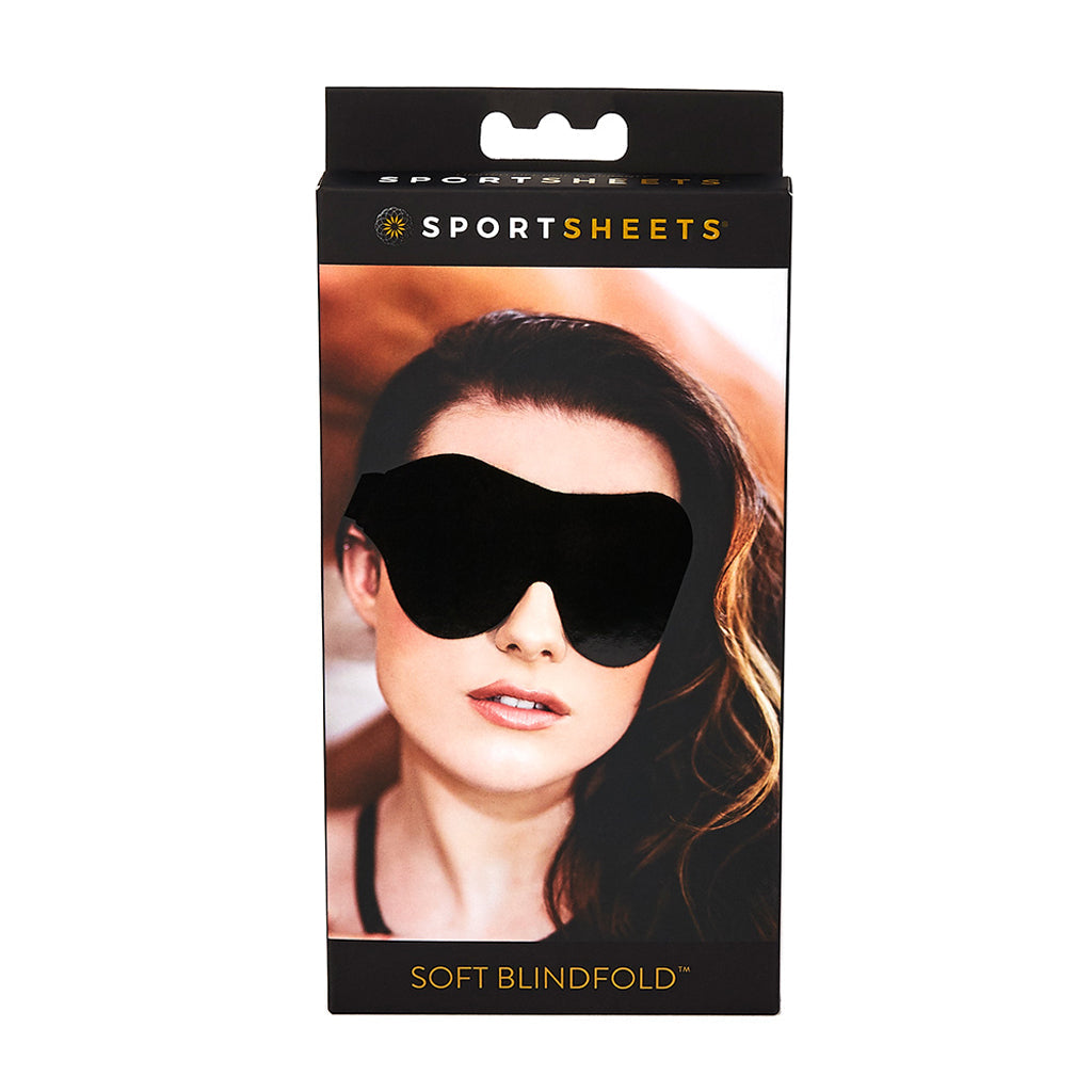 Soft Blindfold in Black