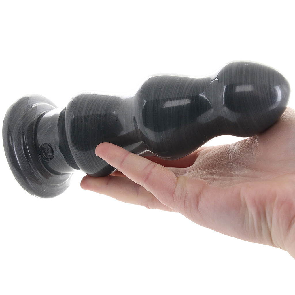 American Bombshell B-7 Tango Dildo in Gunmetal