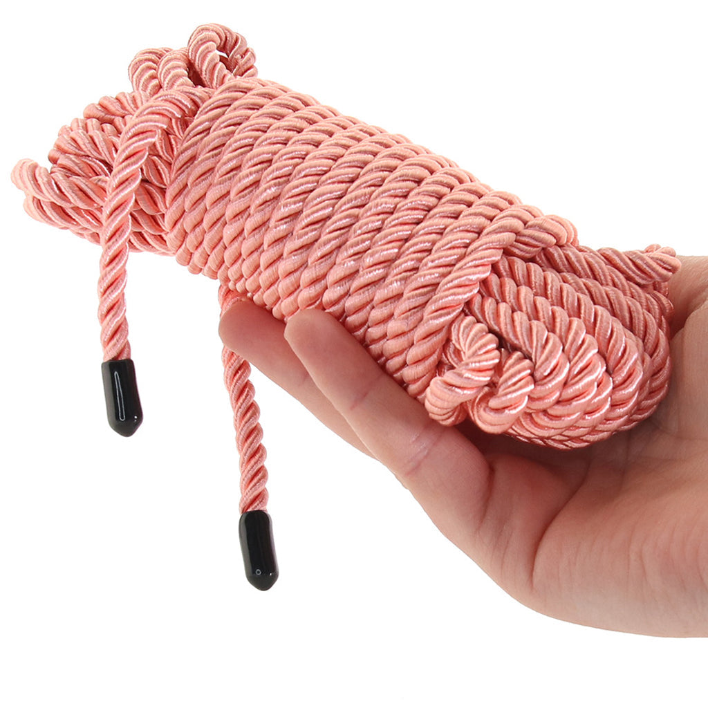 Bondage Couture Rose Gold Rope: Luxe Bondage for Exquisite Play