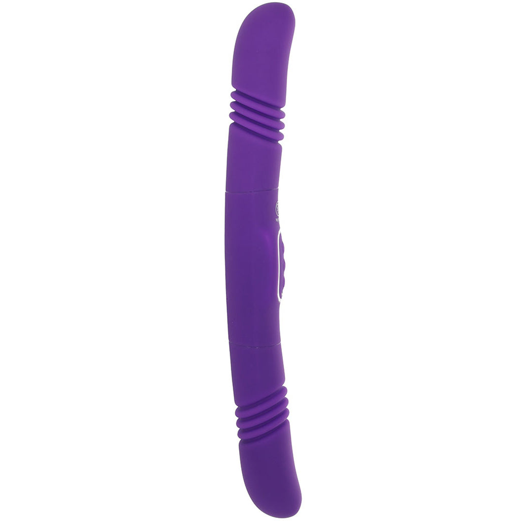 Together Together Double Delight Vibrating & Thrusting Dildo - Vibrators - HoneyHugs Canada (View 3)