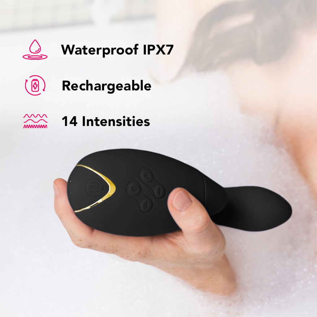 Womanizer Duo 2 Clitoral & G-Spot Stimulator in Black
