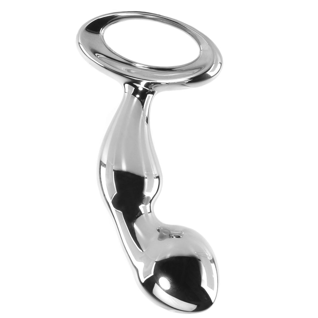 nJoy Pfun Plug: Elite Stainless Steel Prostate Massager for Exquisite Pleasure