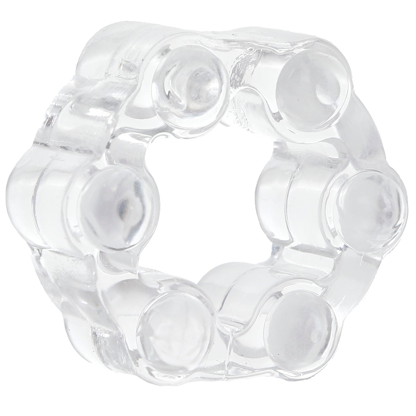 Crystal Jellies Performance Cock Ring Set in Clear