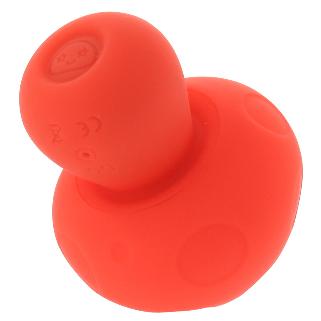 Doc Johnson Mochi Silicone Mushroom Mini Vibe in Peach - Vibrators - HoneyHugs Canada (View 3)