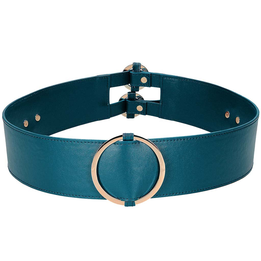 Ouch! Halo Green Waist Bondage Belt S/M - Fashion & Fetish Elegance