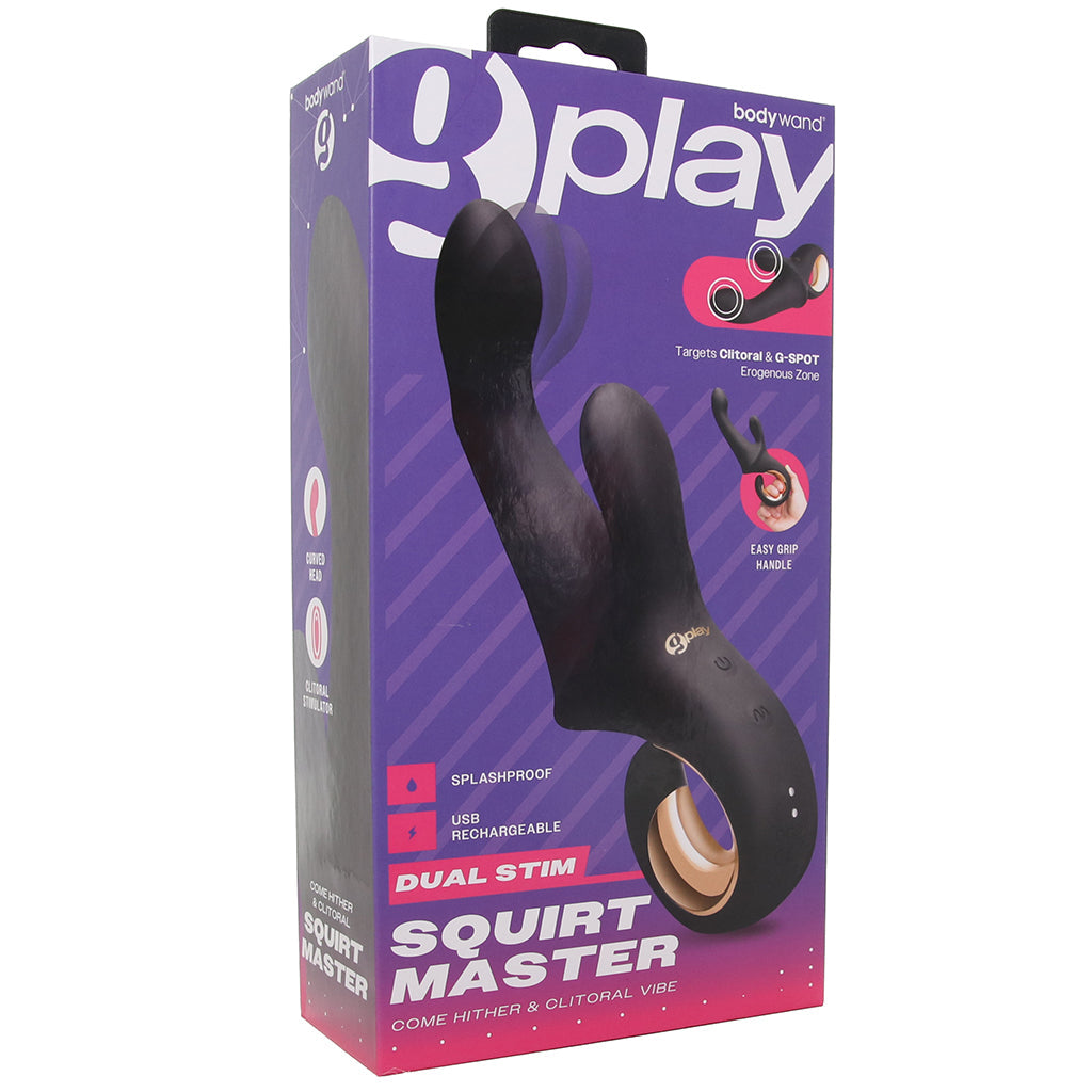 BodyWand G-Play Squirt Master Come Hither Rabbit Vibe