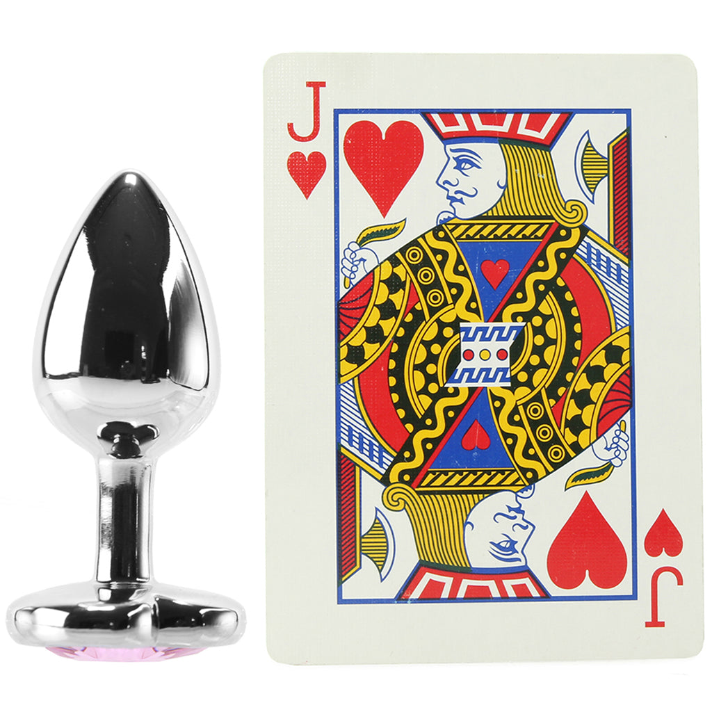 Booty Sparks Heart Gem Anal Plug Trio - Premium Aluminum Set