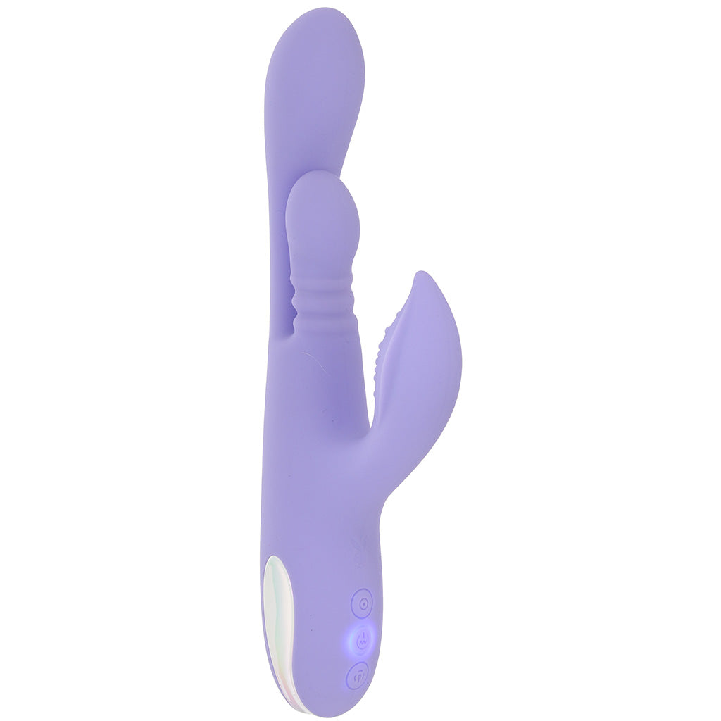 Playboy Playboy Nubbin Rubbin Rabbit Vibe - Vibrators - HoneyHugs Canada