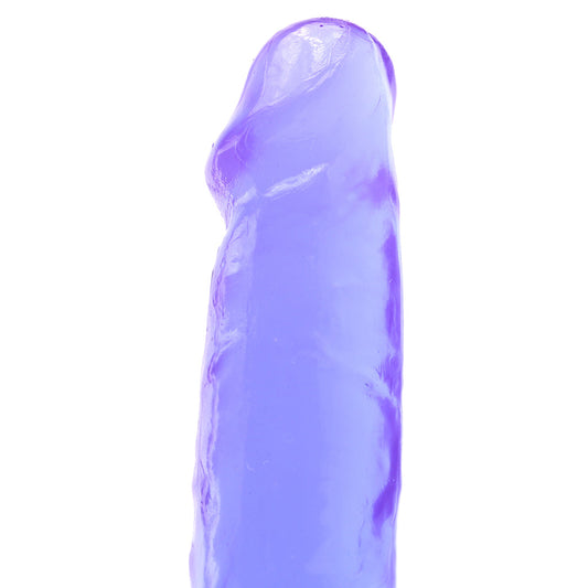 Basix 6 Inch Dildo with Suction Cup in Purple