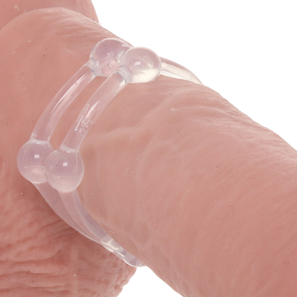 Alpha Liquid Silicone Double Stacker Rings
