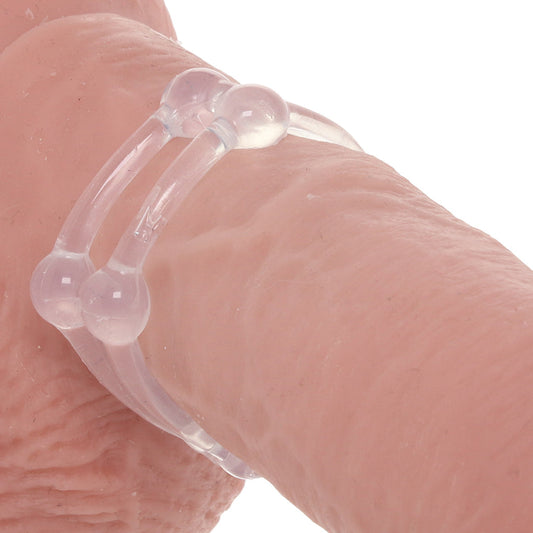 Alpha Liquid Silicone Double Stacker Rings