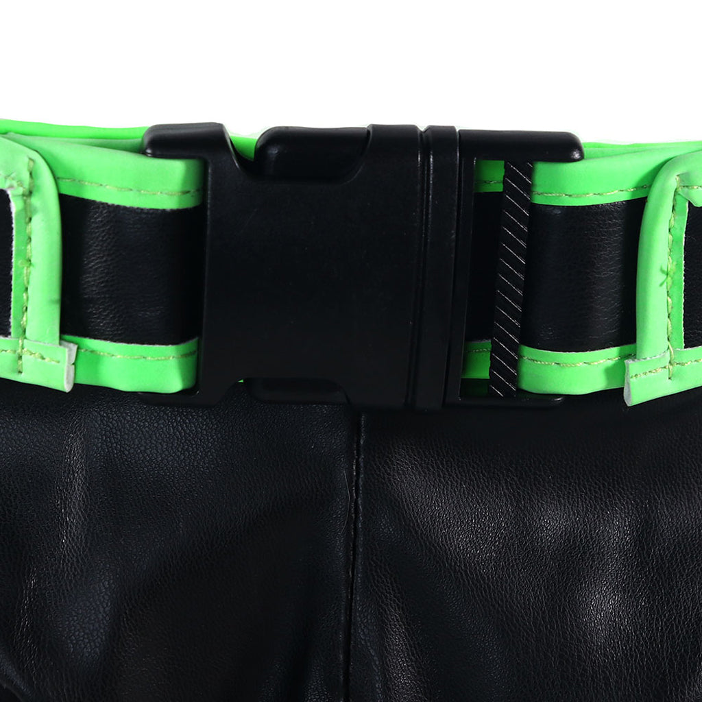 Ouch! Ignite the Night: Glow In The Dark Front Buckle Jock Strap (S/M)