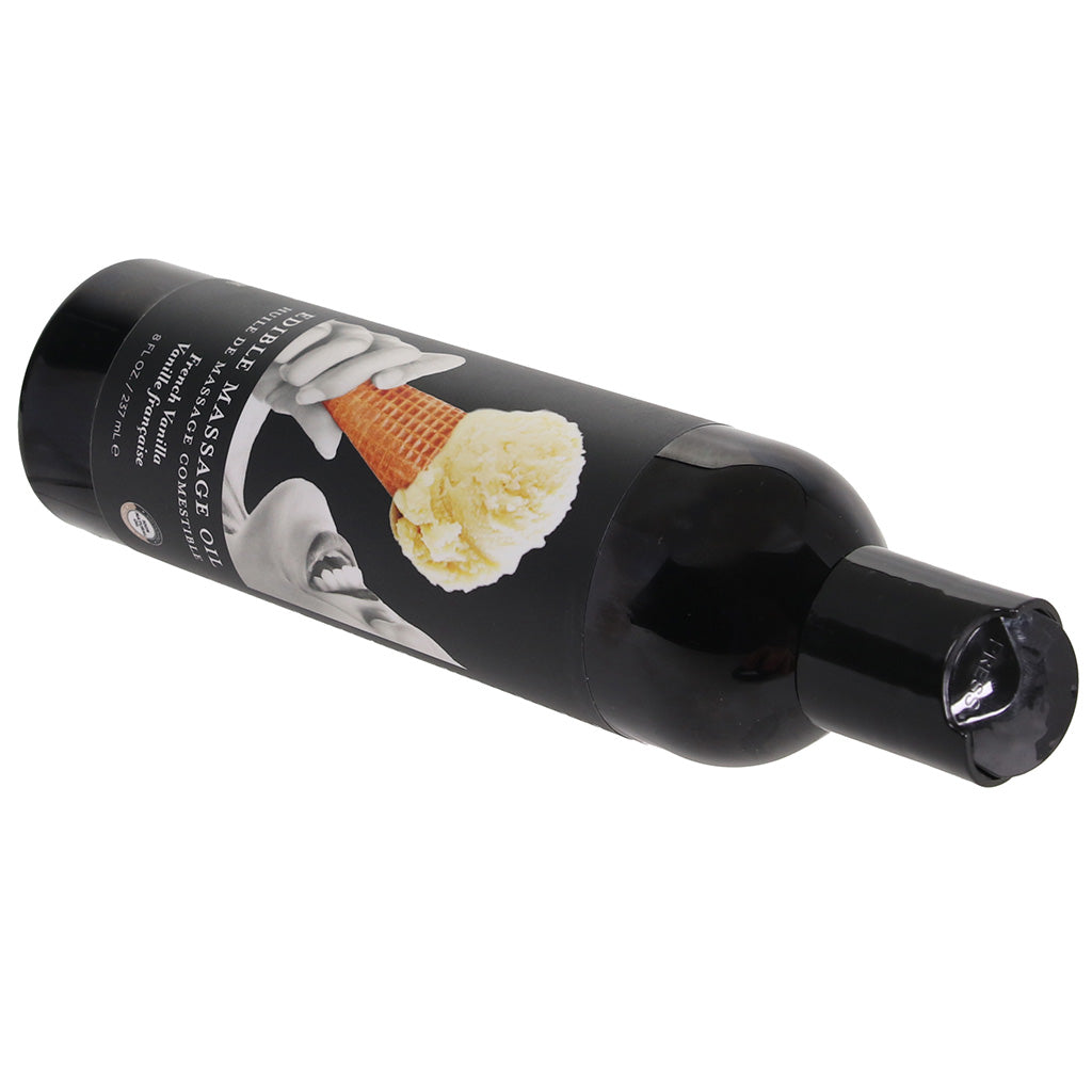 Edible Massage Oil 8oz/236ml in Vanilla