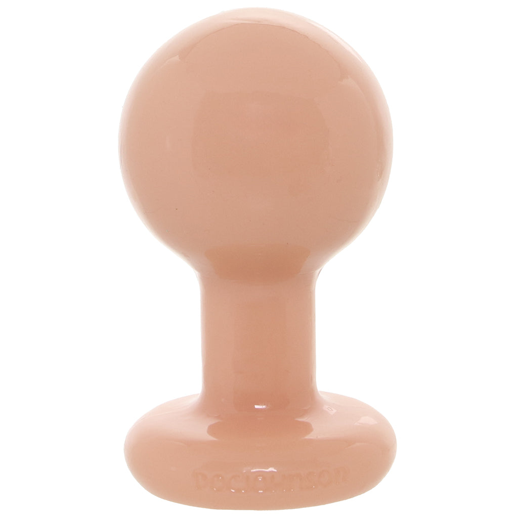The Classic Medium Round Butt Plug in Cream