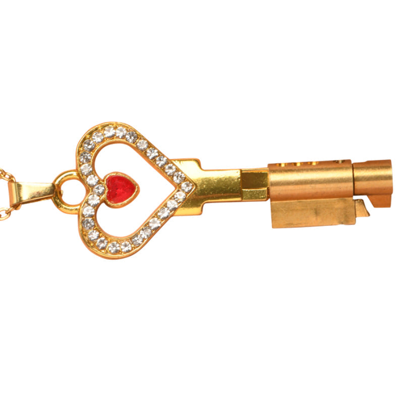 Master Series Possession Chastity Key Necklace - Elegant Symbol of Trust & Control