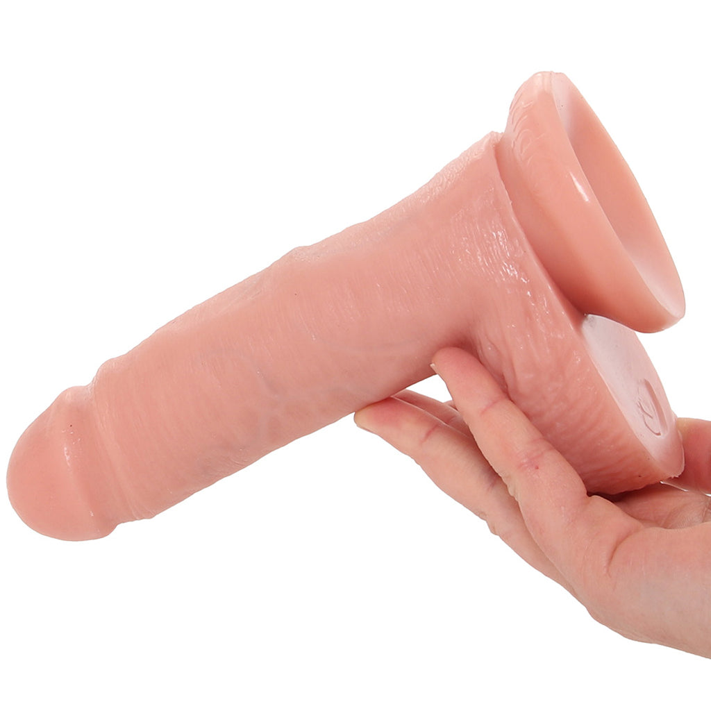 King Cock 7 Inch Cock with Balls in Light