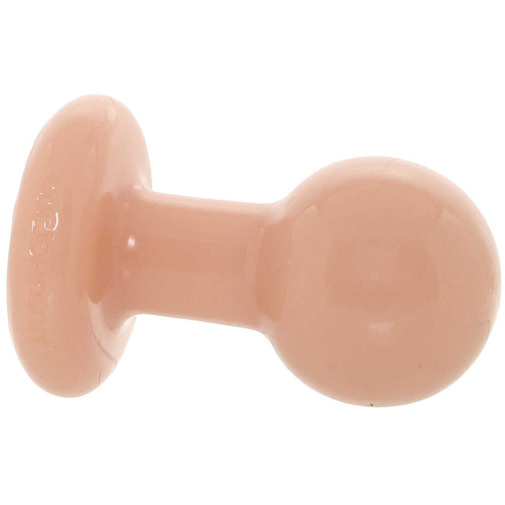 The Classic Small Round Butt Plug in Cream
