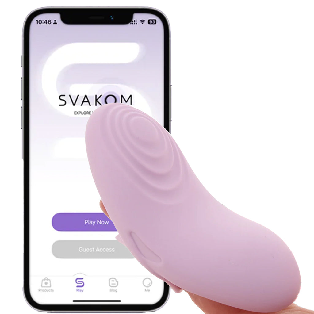 Echo 2 Flexible Panty and Finger Vibe in Pink Lilac