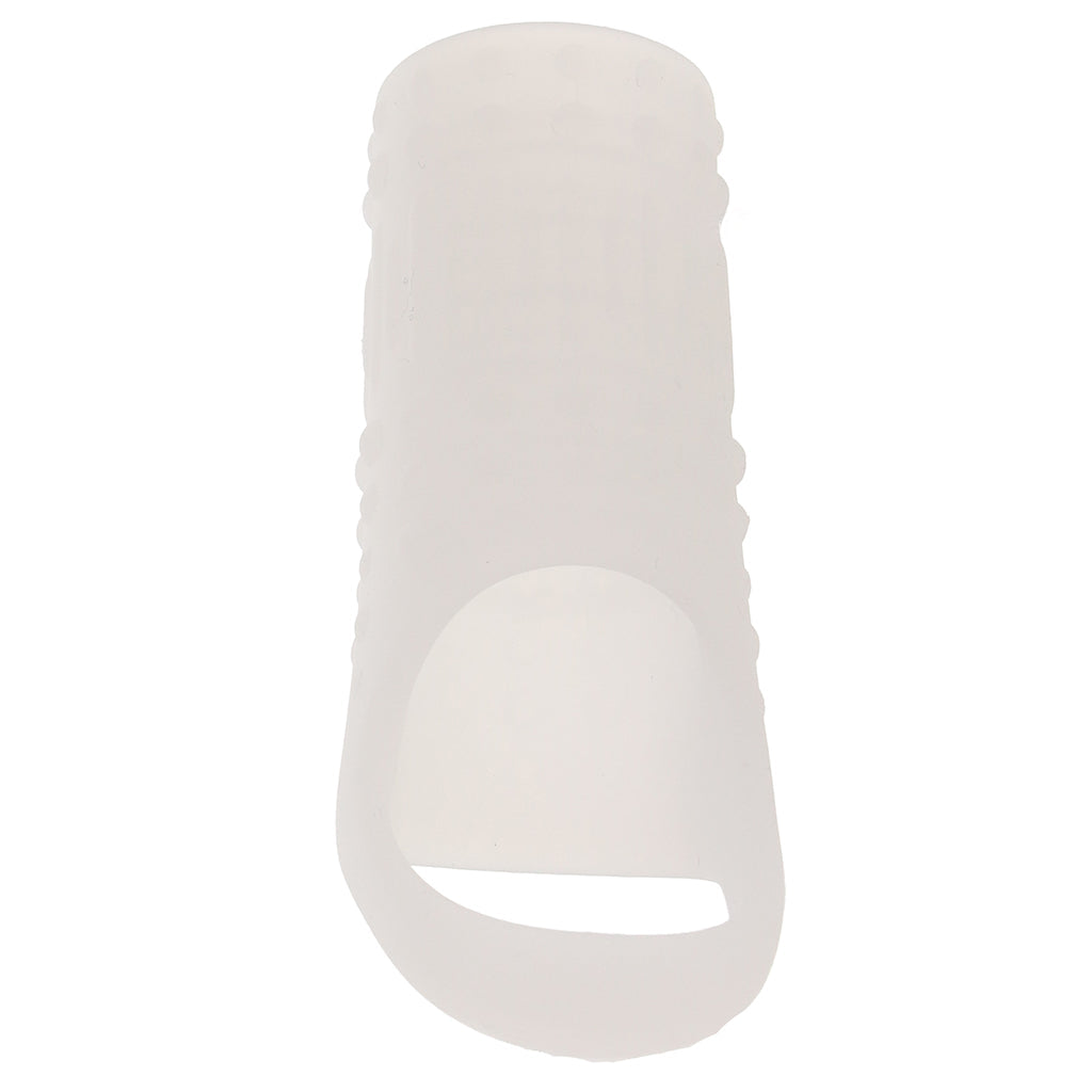 Basic Essentials Stimulation Enhancer Sleeve in Frosted