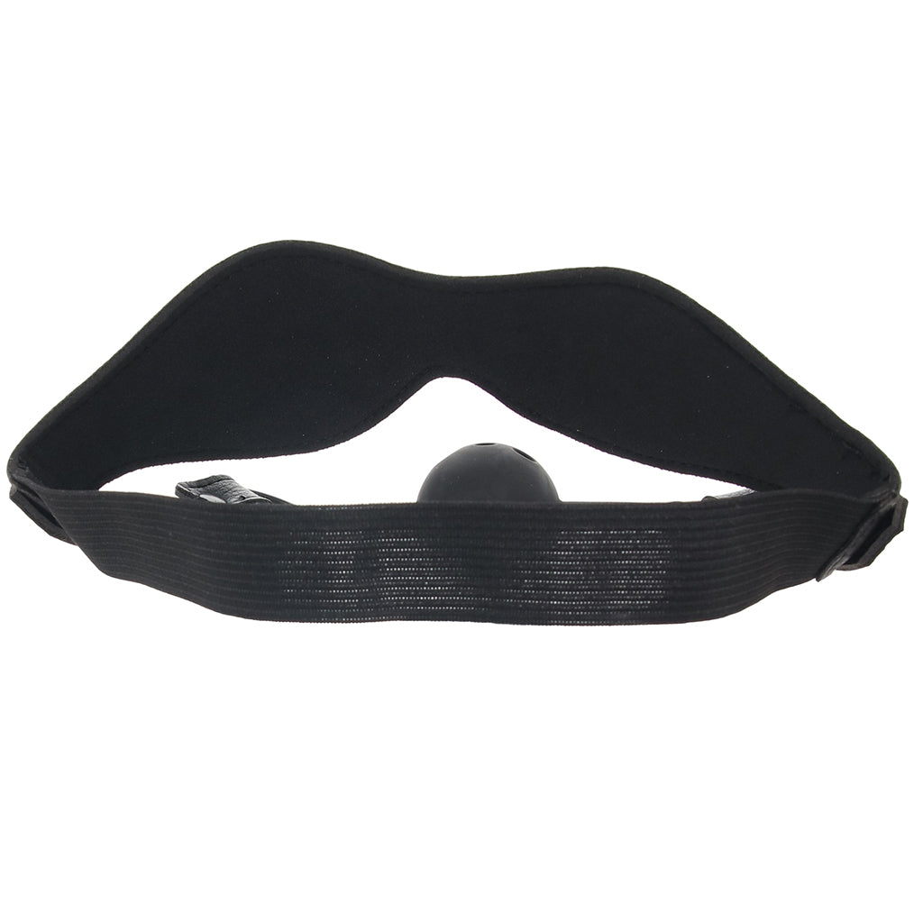 Nocturnal Collection: Luxurious Sensory Deprivation Mask & Breathable Gag Set