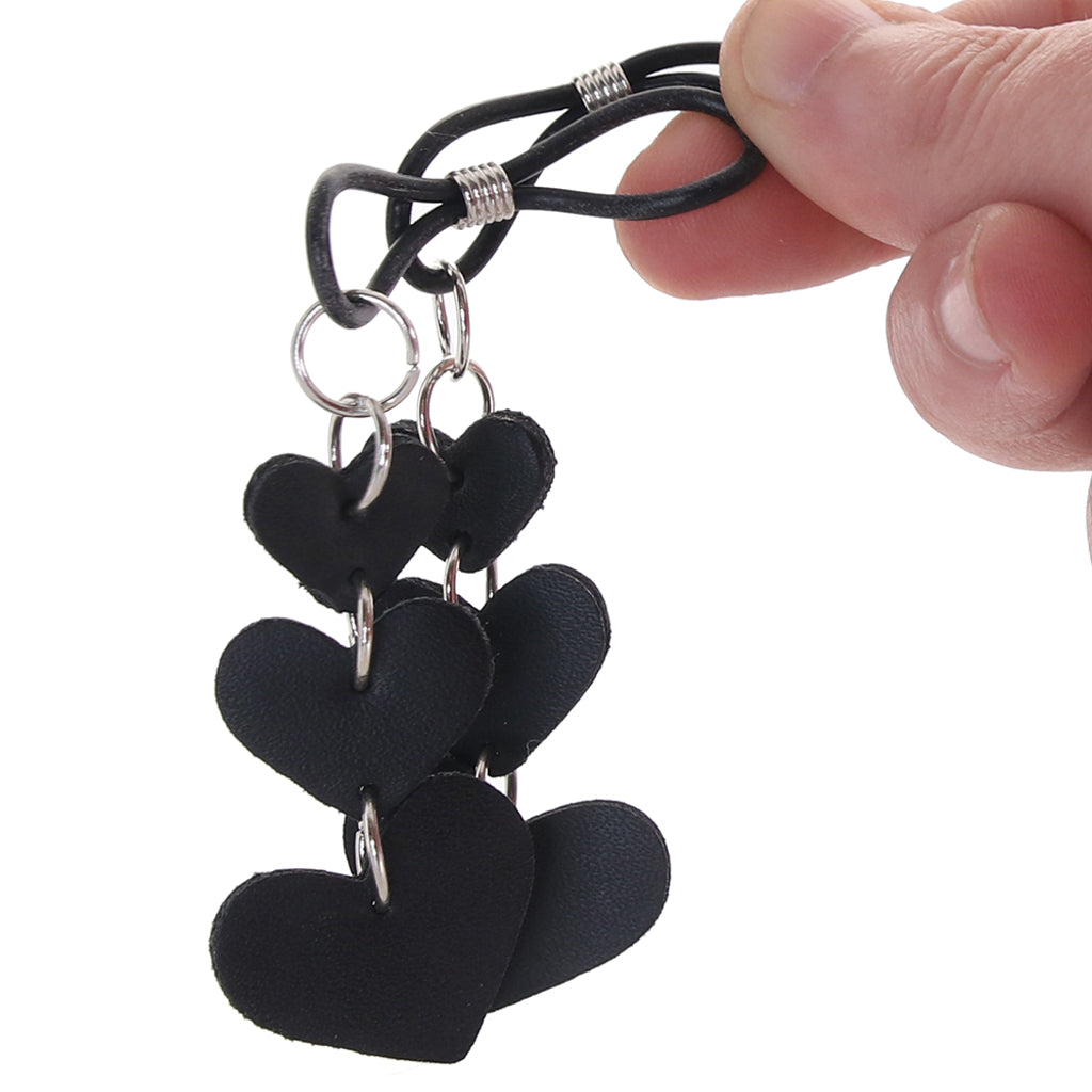 Sex & Mischief Heart Nipple Ties: Seductive, Pinch-Free Nipple Adornment