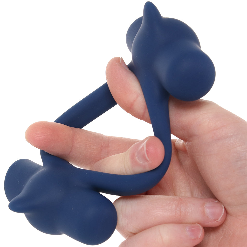 Maia Ronan Dual Vibrating Liquid Silicone C-Ring - Vibrators - HoneyHugs Canada (View 6)