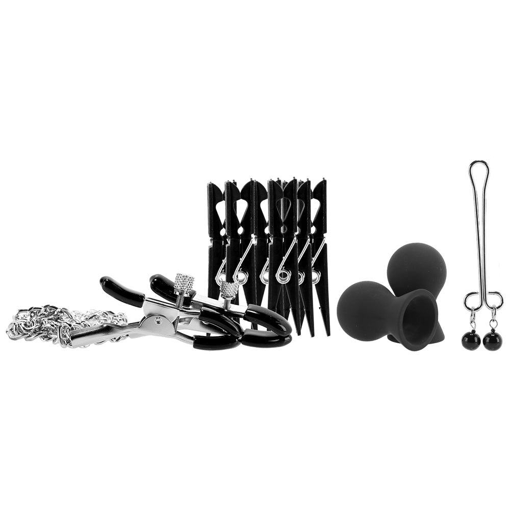 Lux Fetish Complete BDSM Experience: 20-Piece Bedspreader & Play Set