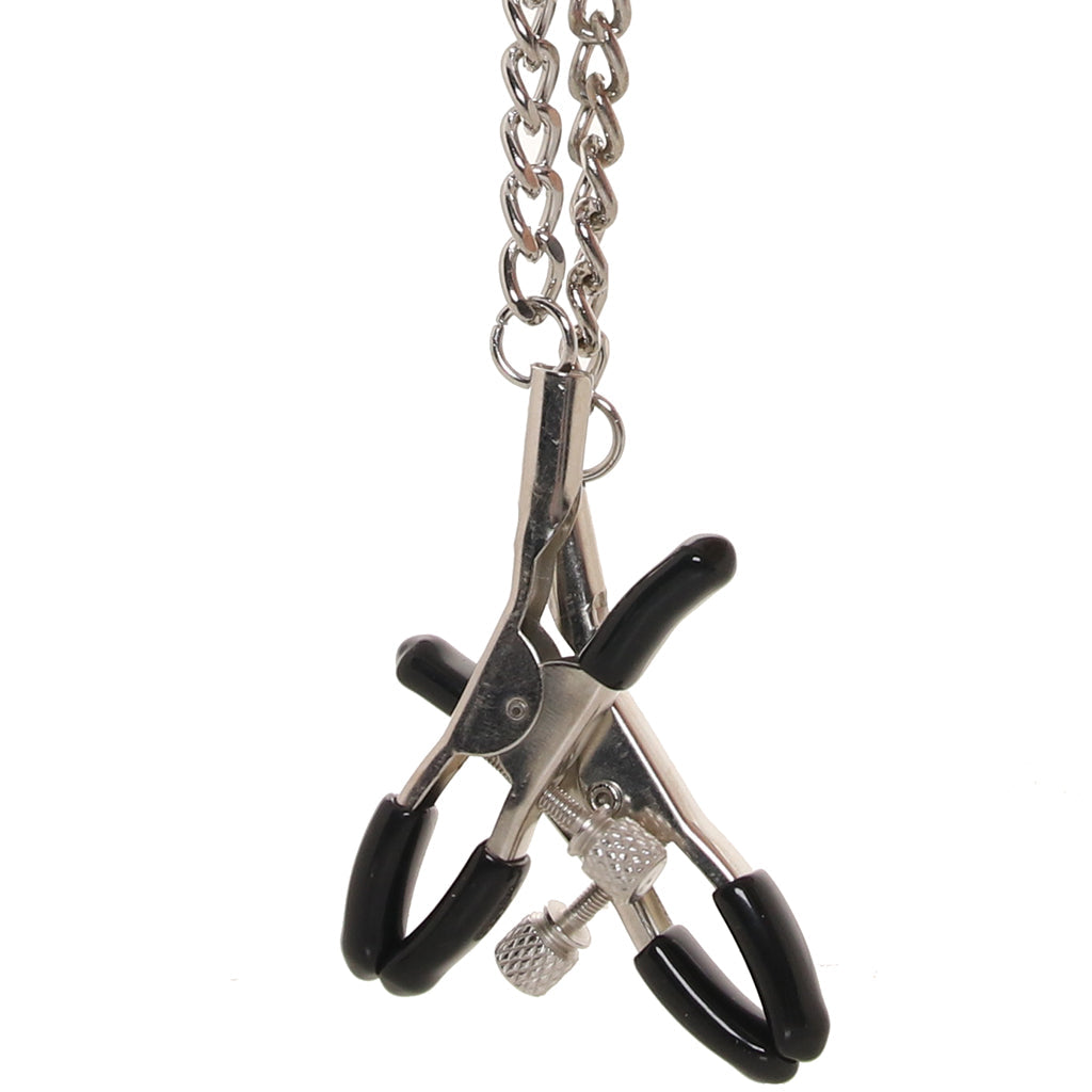 CalExotics Bull Nose Nipple Clamps: Adjustable Intensity for Exquisite Nipple Play