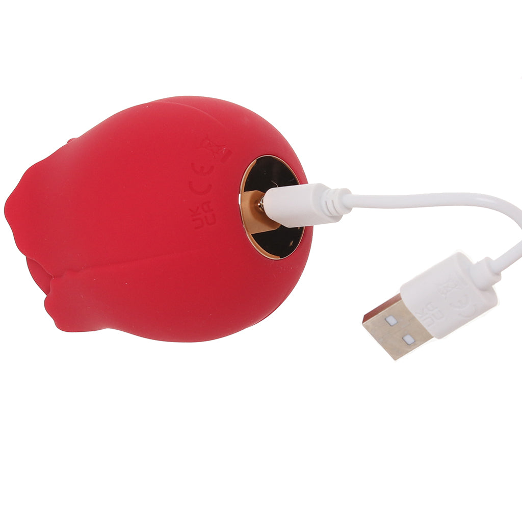 Inya Inya The Vibrating Rose in Red - Vibrators - HoneyHugs Canada (View 5)