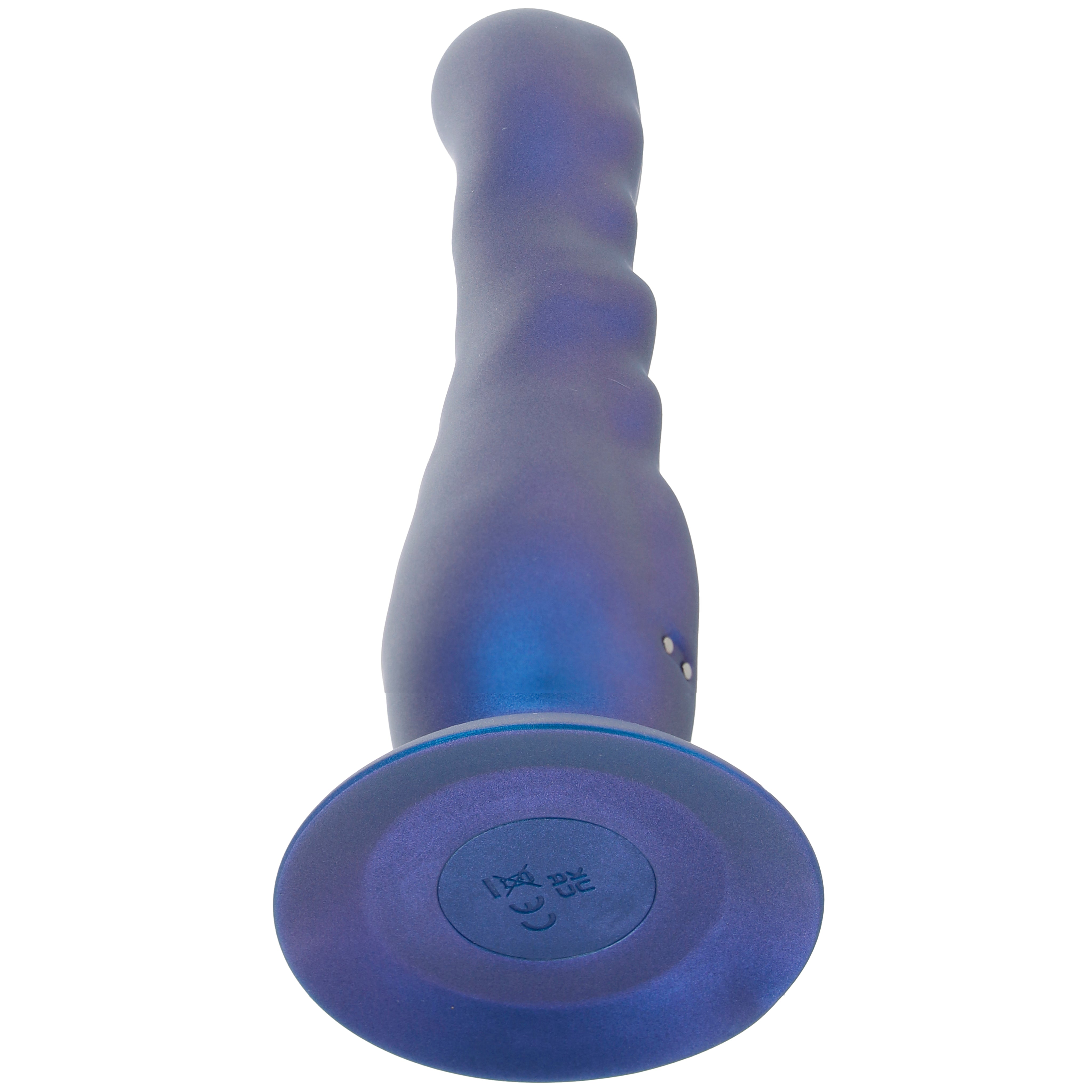 Aurora Liquid Silicone Ripply Vibrating Dildo