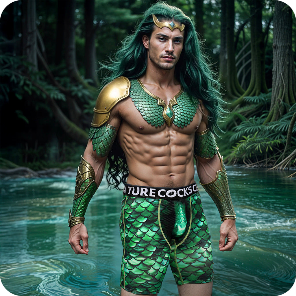 Creature Cocks Cockness Lake Monster Boxer Shorts