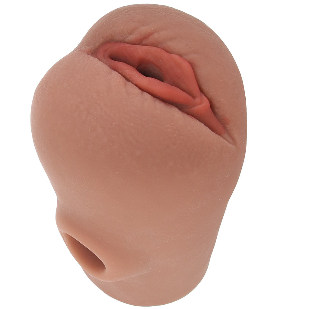 PDX Pussy Pounder Squeeze Stroker in Brown