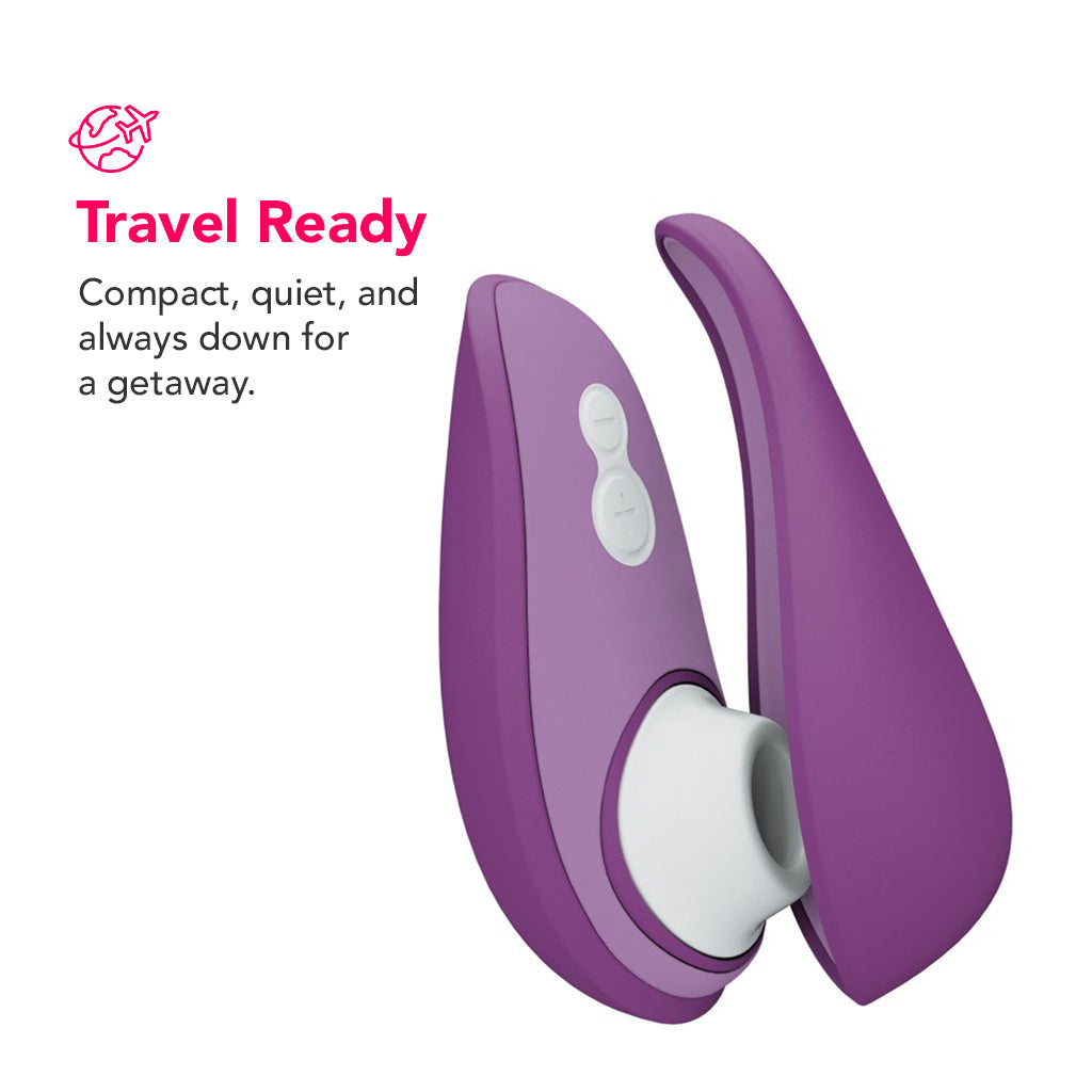 Womanizer Liberty 2 Clitoral Stimulator in Purple – Pleasure Air Go