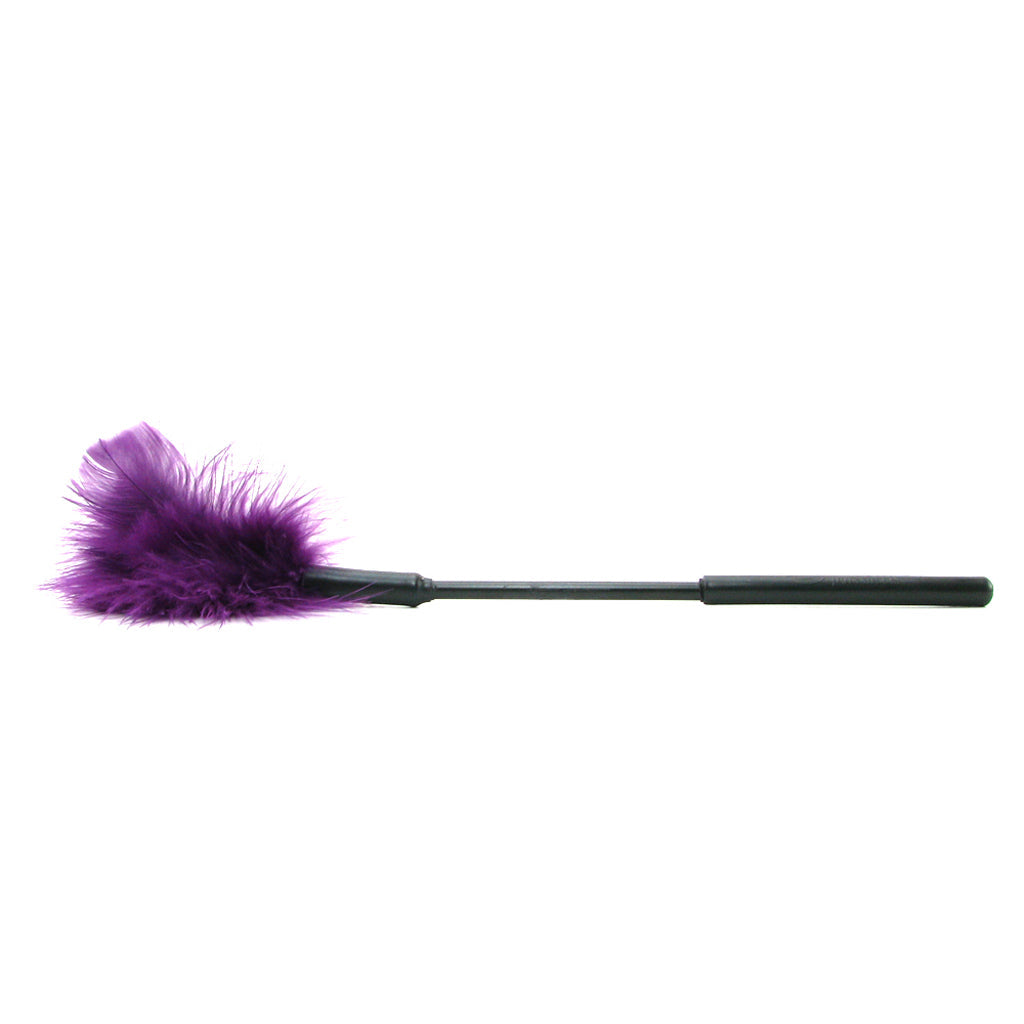 Sex & Mischief Purple Feather Tickler | Luxurious 7-Inch Sensual Play