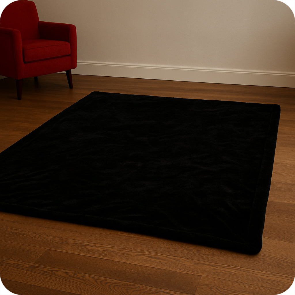 Whip Smart Black Waterproof Love Throw | Discreet Luxury for Passionate Play