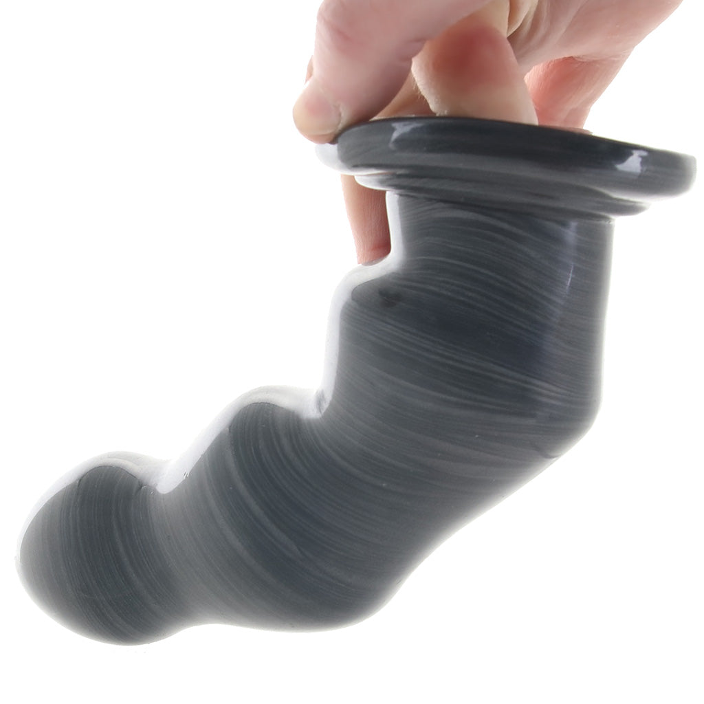 American Bombshell B-7 Tango Dildo in Gunmetal
