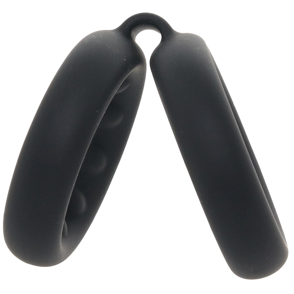 Rock Solid Double Stamina Rings with Metal Beads