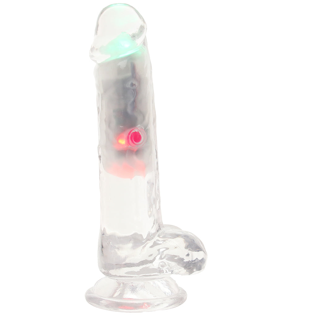 RealRock RealRock 6 Inch Light Up Vibrating Ballsy Dildo - Vibrators - HoneyHugs Canada (View 3)