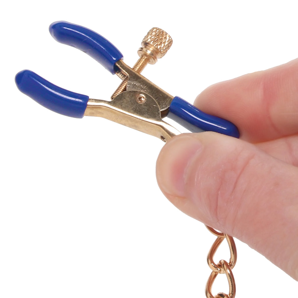 Sex & Mischief Cougar Nipple Clamps: Ignite Passion with Adjustable Precision